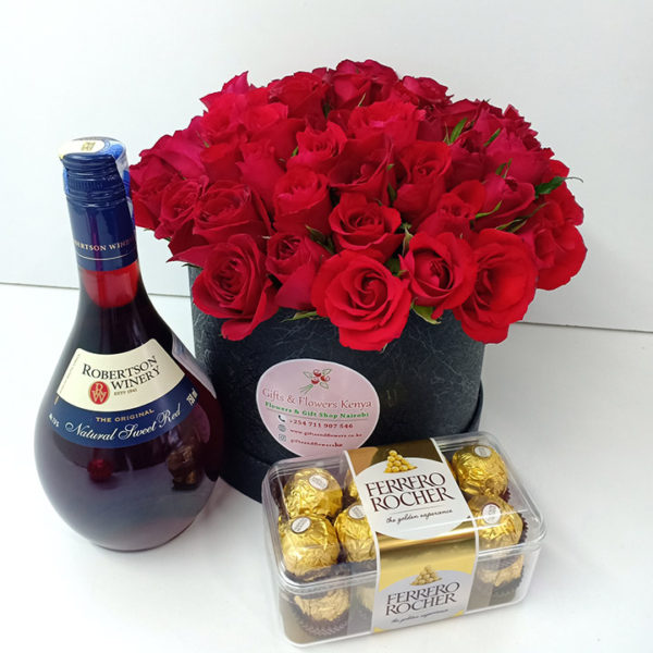 Valentine Love Gift Combo - Gifts and Flowers Kenya