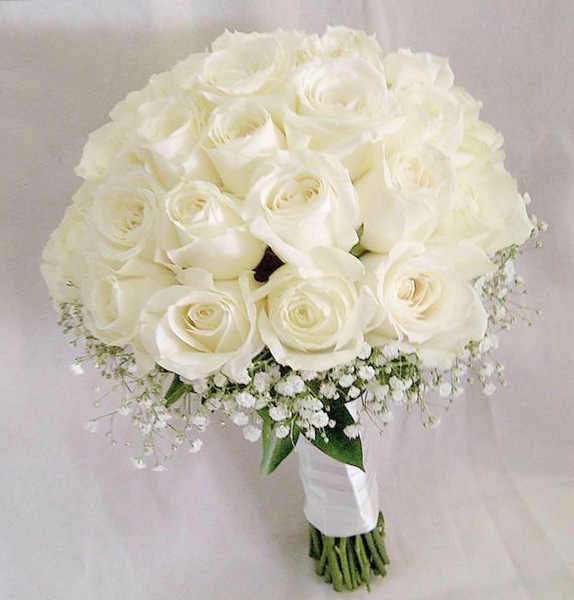 Ivory - Bridal Bouquet - Flower Beans